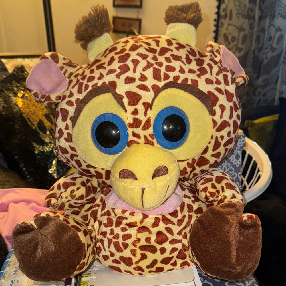 Peek-A-Boo Giraffe 19” Plush with huge eyes!!!